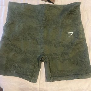 Gymshark camo shorts. Size small. Worn twice